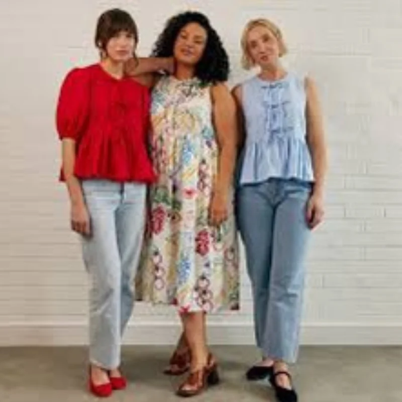 Sew your own Fleur Blouse Casual Relaxed Fit Blouse