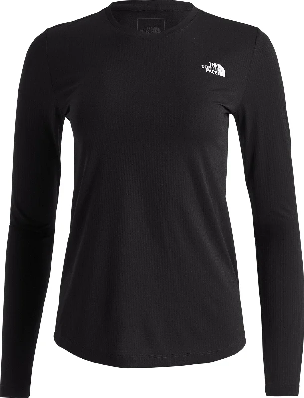 Elevation Long Sleeve T-Shirt - Women's|-|T-shirt à manches longues Elevation - Femme-- Lace Blend Ribbed Blend Corduroy Blend