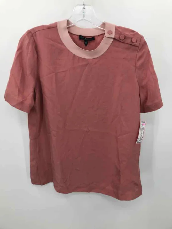 Pre-Owned Rag & Bone Pink Size Medium Blouse Stylish Wrap Blouse