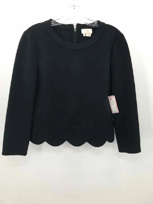 Pre-Owned Kate Spade Black Size 4 Blouse Romantic Lace Blouse