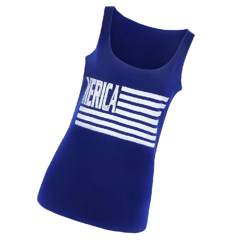 Fashion Women Vest Sleeveless Shirt Blouse Summer Casual Loose Tops Blue XL Double Button Blouse