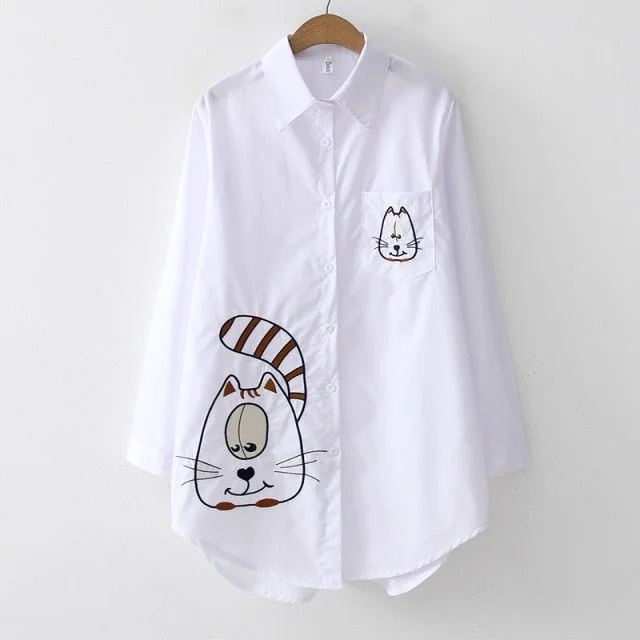 White-Coffee Cat