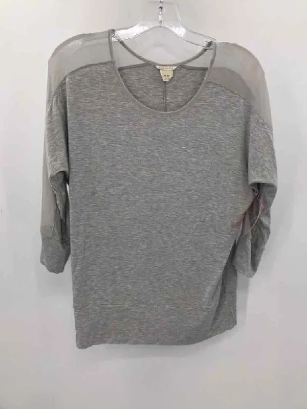 Pre-Owned Club Monaco Grey Size XS Blouse Embellished Collar Blouse
