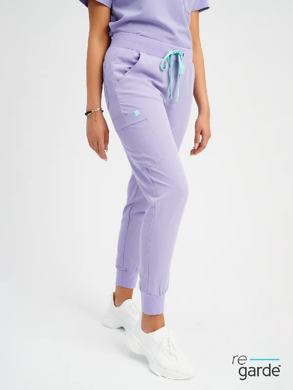 DEMI RE-GARDE™ - LAVENDER - Jogger Scrub Pants - FINAL SALE Lightweight Jogger Pants