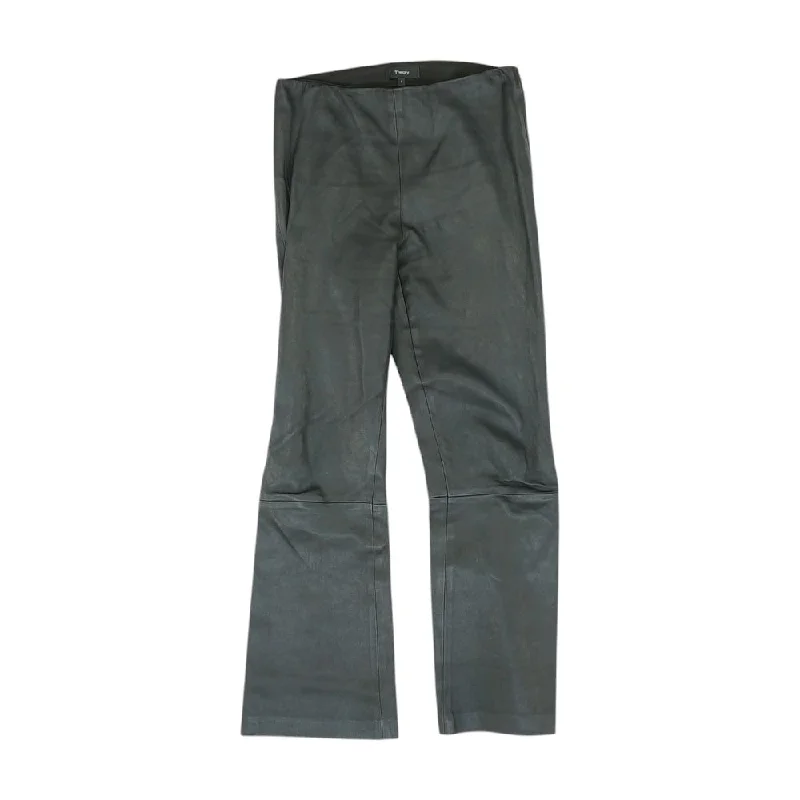 Black Solid Pants Cozy Lounge Pants
