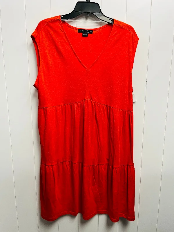 Dress Casual Short By Sanctuary In Orange, Size: Xl Tunics Fashionable trendy