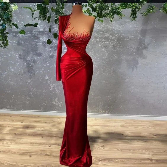 Red prom dresses, 2022 prom dresses, new arrival prom dresses, custom make evening dresses, sexy evening dresses, cheap party dresses, fashion evening gowns, arabic prom dresses, 2022 evening gowns,DS4975 Boat Neckline Classic