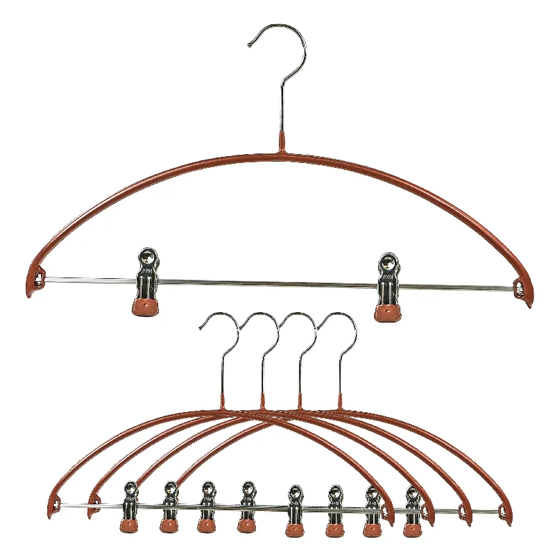 Euro, 40-PK, Pant Bar with Two Clips, Copper Formal Dress Pants