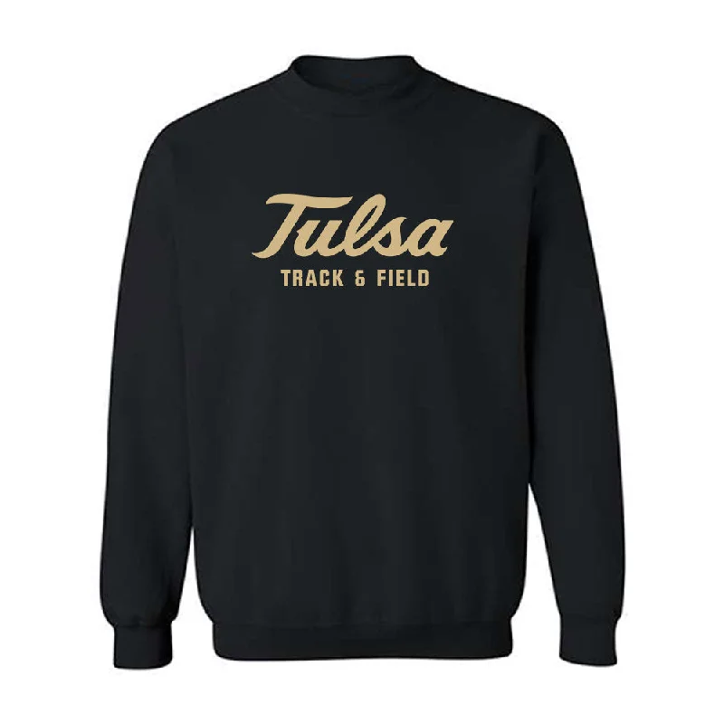 Tulsa - NCAA Women's Track & Field : Anastasia Small - Classic Shersey Crewneck Sweatshirt Hoodie with Elastic Waist Stretchable Comfortable