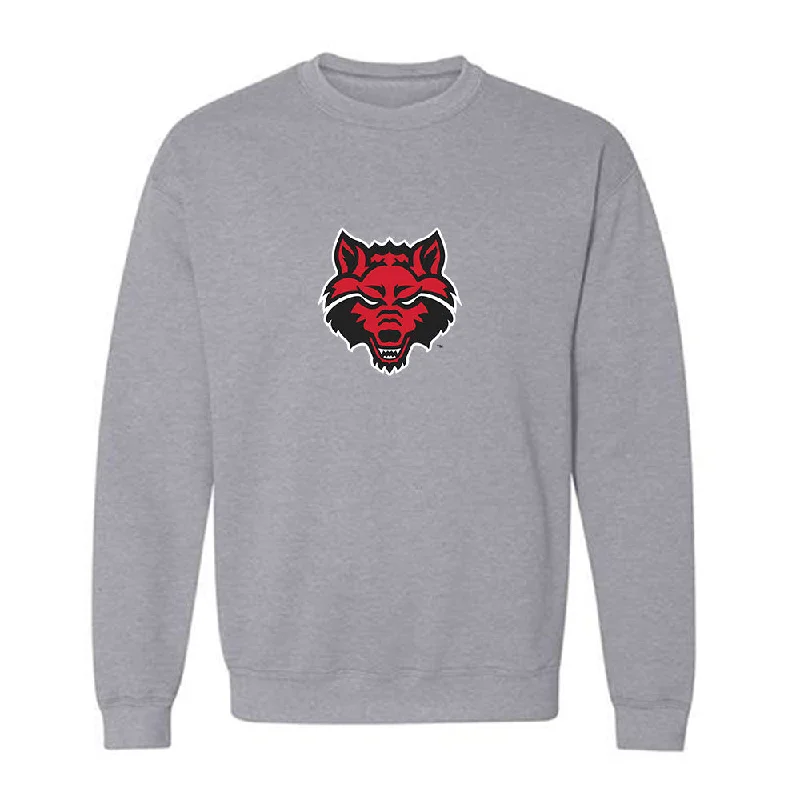 Arkansas State - NCAA Women's Track & Field : Kneila Watson - Crewneck Sweatshirt Hoodie with High Neck Warm Protective