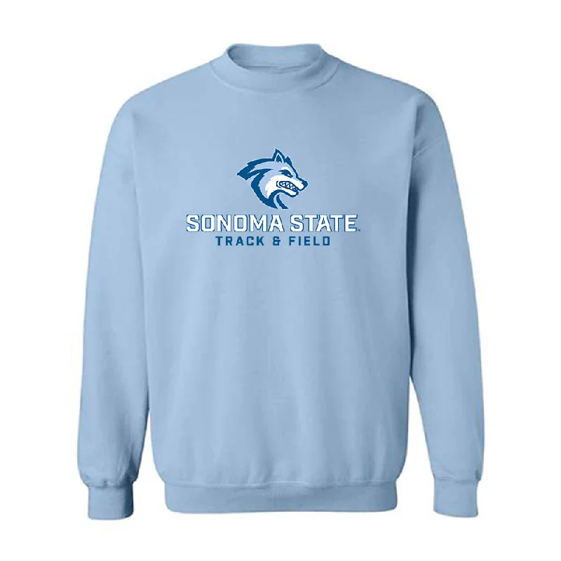 SSU - NCAA Women's Track & Field : Jada Turner - Classic Shersey Crewneck Sweatshirt Hoodie with Frayed Bohemian Relaxed