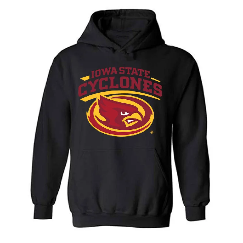 Iowa State - NCAA Women's Track & Field : Brooke Naughton - Classic Shersey Hooded Sweatshirt Hoodie with Back Slit Movement Comfort