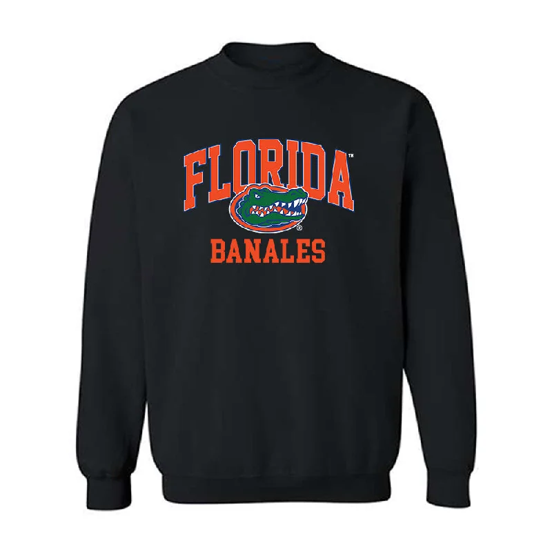 Florida - NCAA Women's Track & Field : Alyssa Banales - Classic Fashion Shersey Crewneck Sweatshirt Hoodie with Batwing Sleeves Loose Dramatic