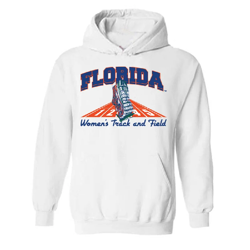 Florida - NCAA Women's Track & Field : Gracelyn Leiseth - Hooded Sweatshirt Hoodie with Sequins Glamorous Eye-catching