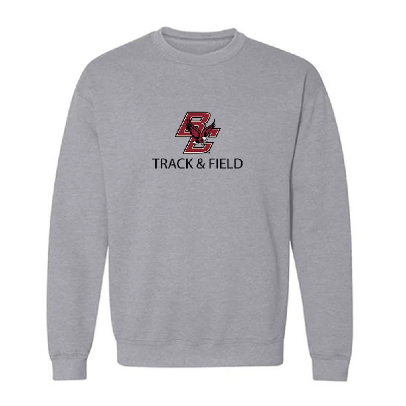 Boston College - NCAA Women's Track & Field : Avana Zenner - Classic Shersey Crewneck Sweatshirt Hoodie with Magnetic Closure Innovative Modern