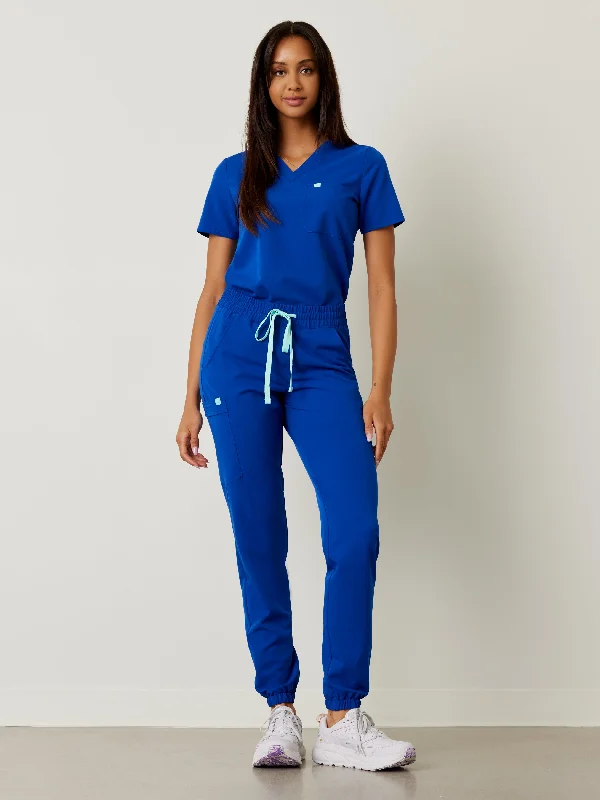 ROSIE RE-GARDE™ - ROYAL BLUE - Jogger Scrub Pants - FINAL SALE Classic Flared Pants