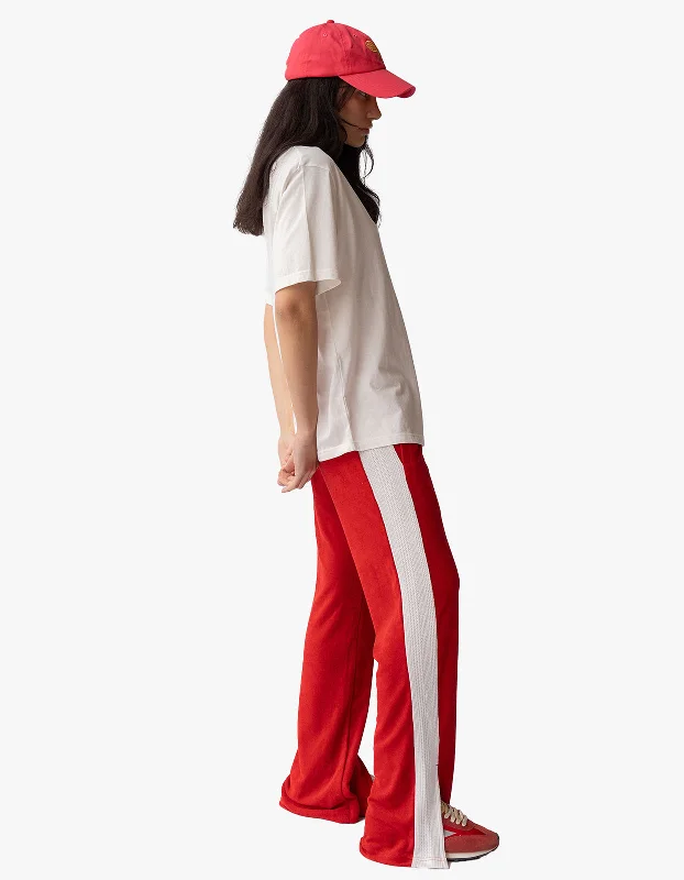Sportif Pant - Cherry Trendy Tapered Pants