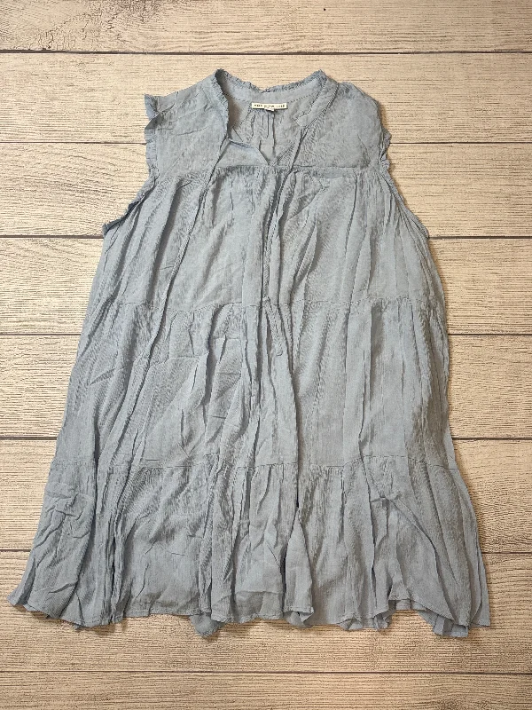 Dress Casual Short By And Now This In Blue, Size: 2x Tunics Denim casual