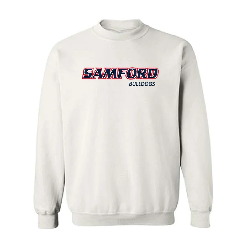 Samford - NCAA Women's Track & Field : Rashni Walker - Crewneck Sweatshirt Hoodie with Patch Decorative Personalized