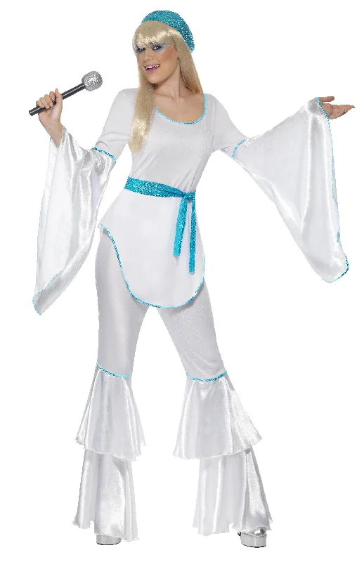 Abba 70s Super Trooper Flares Pant Suit Soft Stretch Leggings