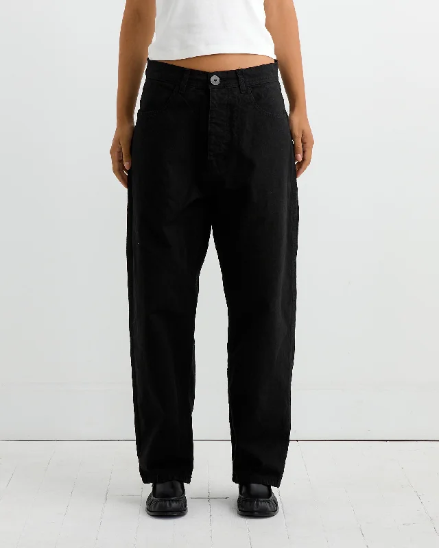 California Wide Pant in Black Classic Flared Pants