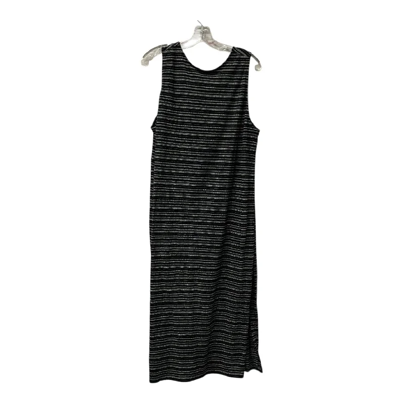 Dress Casual Maxi By Loft In Black, Size:Xl Tunics Solid Classic