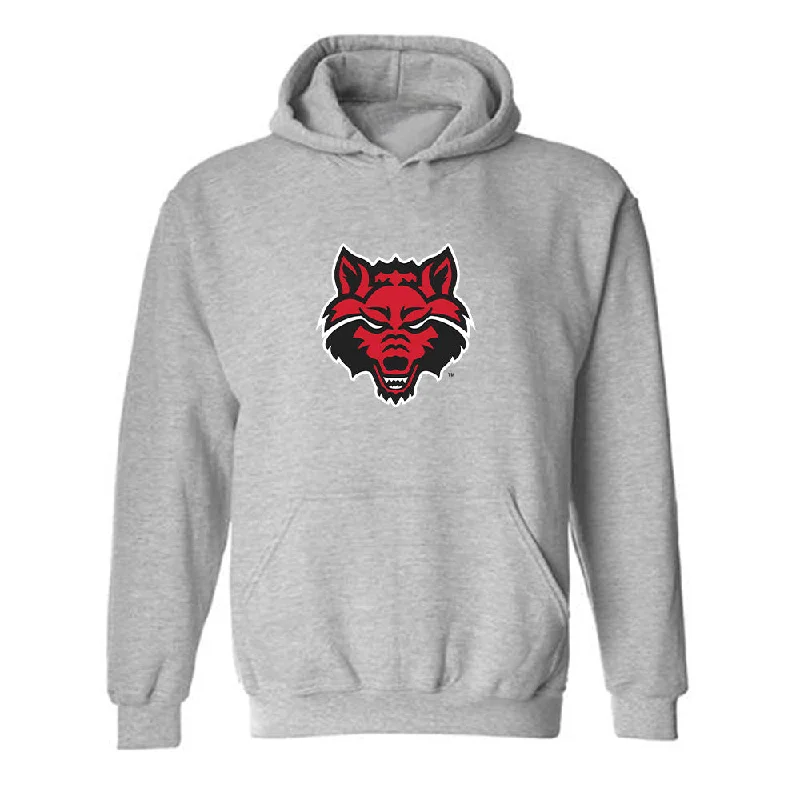 Arkansas State - NCAA Women's Track & Field : Jada Buggs - Hooded Sweatshirt Hoodie with Print Artistic Unique