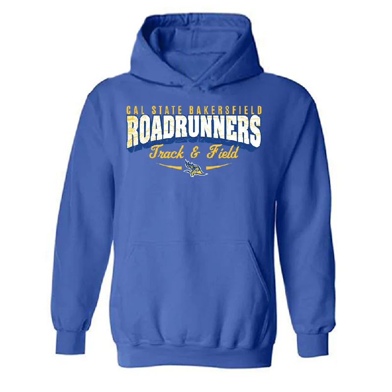 CSU Bakersfield - NCAA Women's Track & Field : Makiah Parker - Classic Shersey Hooded Sweatshirt Hoodie with Reflective Safety Nightwear