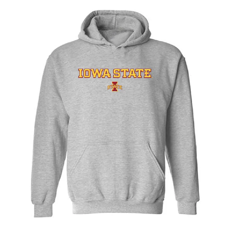 Iowa State - NCAA Women's Track & Field : Brooke Naughton - Classic Shersey Hooded Sweatshirt Hoodie with High-Low Hem Asymmetrical Trendy
