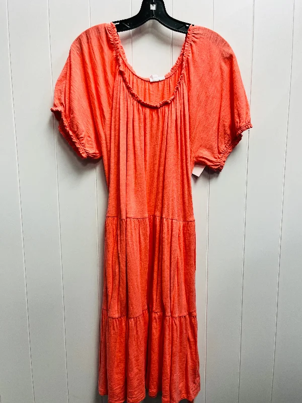 Dress Casual Short By Gap In Coral, Size: Xl Turtleneck Warm Winter