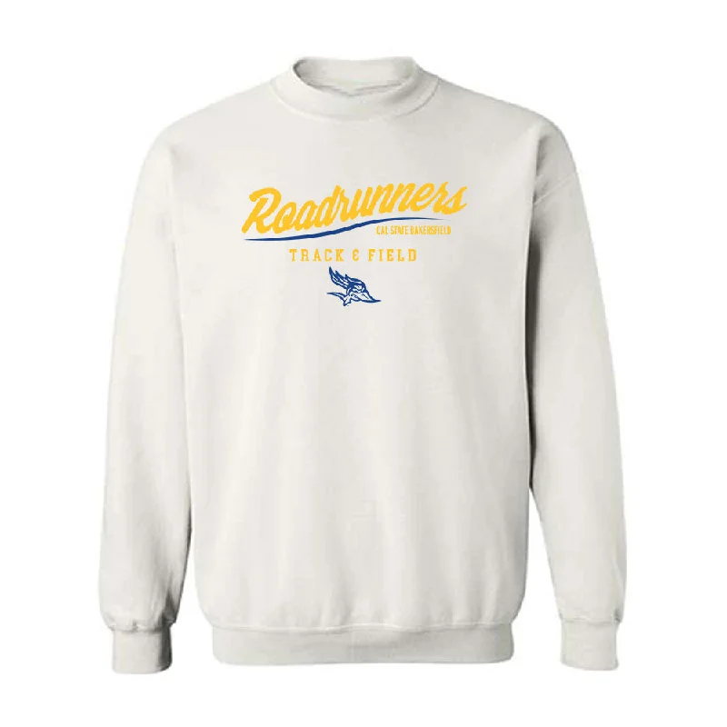 CSU Bakersfield - NCAA Women's Track & Field : Makiah Parker - Classic Shersey Crewneck Sweatshirt Hoodie with Lining Warm Insulated