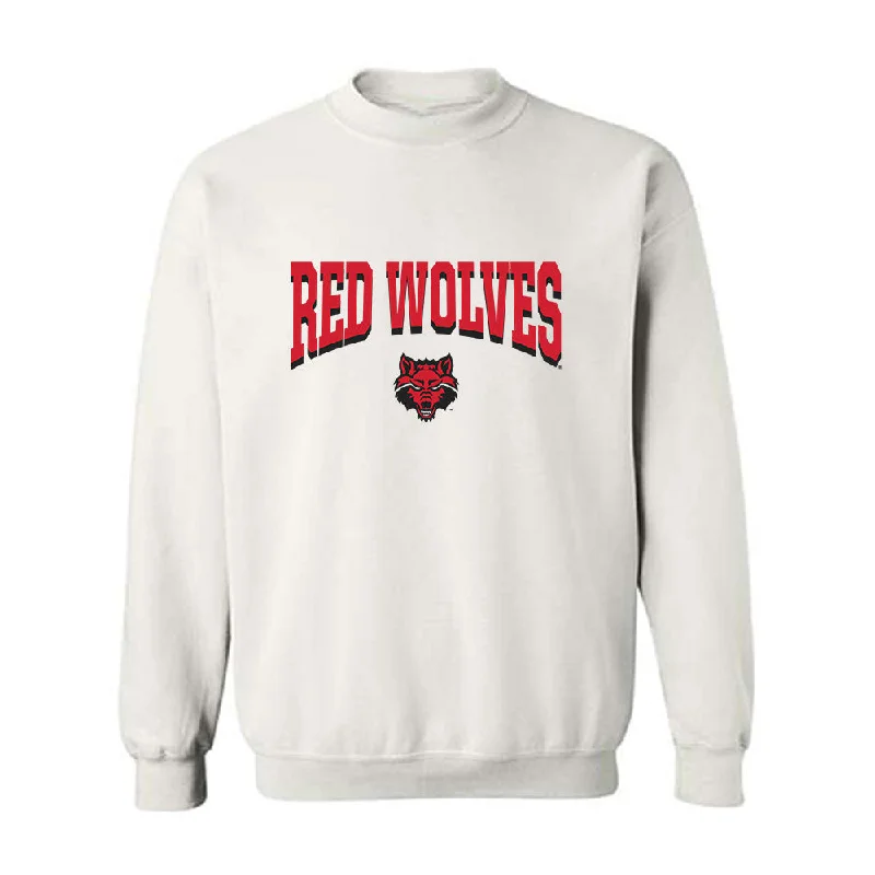 Arkansas State - NCAA Women's Track & Field : Nyima Williamson - Crewneck Sweatshirt Hoodie with Zipper Versatile Modern