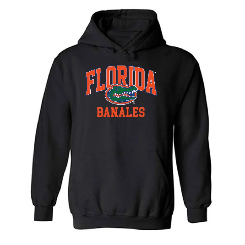 Florida - NCAA Women's Track & Field : Alyssa Banales - Classic Fashion Shersey Hooded Sweatshirt Hoodie with Elastic Cuffs Stretchable Comfortable
