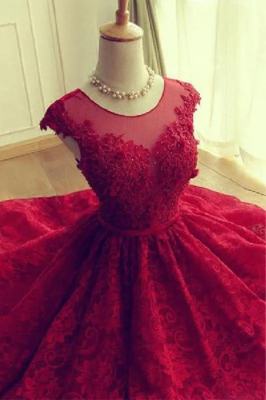 Short homecoming Dress, Lace Dress, Red Sexy Party Dress cg1180 Tunics Canvas sturdy