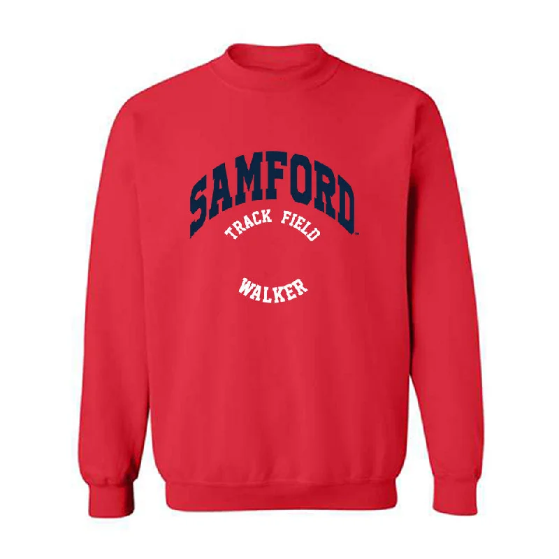 Samford - NCAA Women's Track & Field : Rashni Walker - Classic Fashion Shersey Crewneck Sweatshirt Hoodie with Ribbed Cuffs Snug Fit Comfort