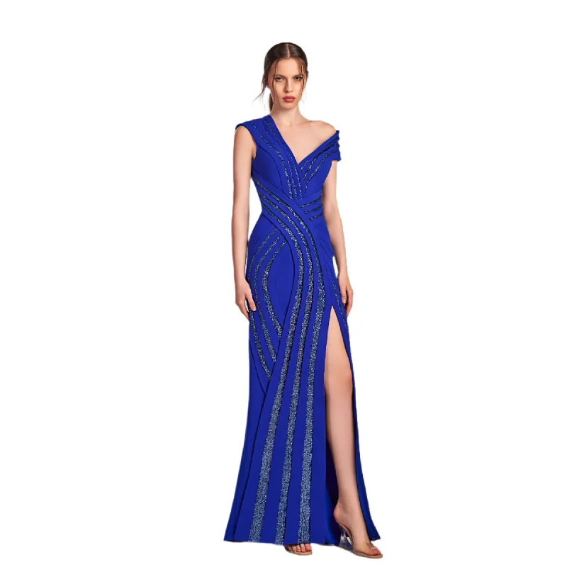 Gaby Charbachy Women's Gitane Long Dress Tunics Trendy modern
