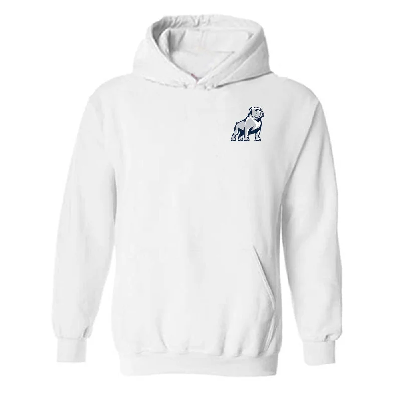Samford - NCAA Women's Track & Field : Rashni Walker - Hooded Sweatshirt Hoodie with Typography Text Message
