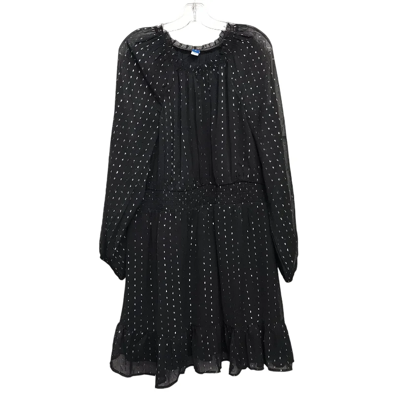 Dress Casual Midi By Old Navy In Black, Size:Xl Tunics Custom made