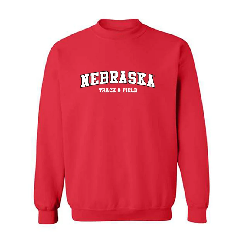 Nebraska - NCAA Women's Track & Field : Meghan Walker - Crewneck Sweatshirt Hoodie Dress Longline Feminine