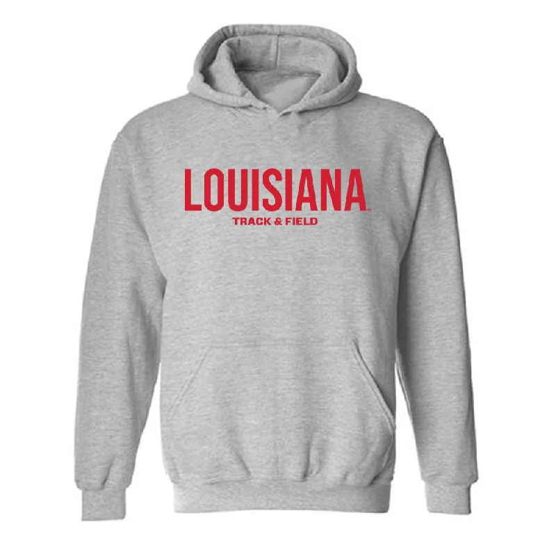Louisiana - NCAA Women's Track & Field : Jaala Thymes - Classic Shersey Hooded Sweatshirt Hoodie with Slim Fit Tailored Modern