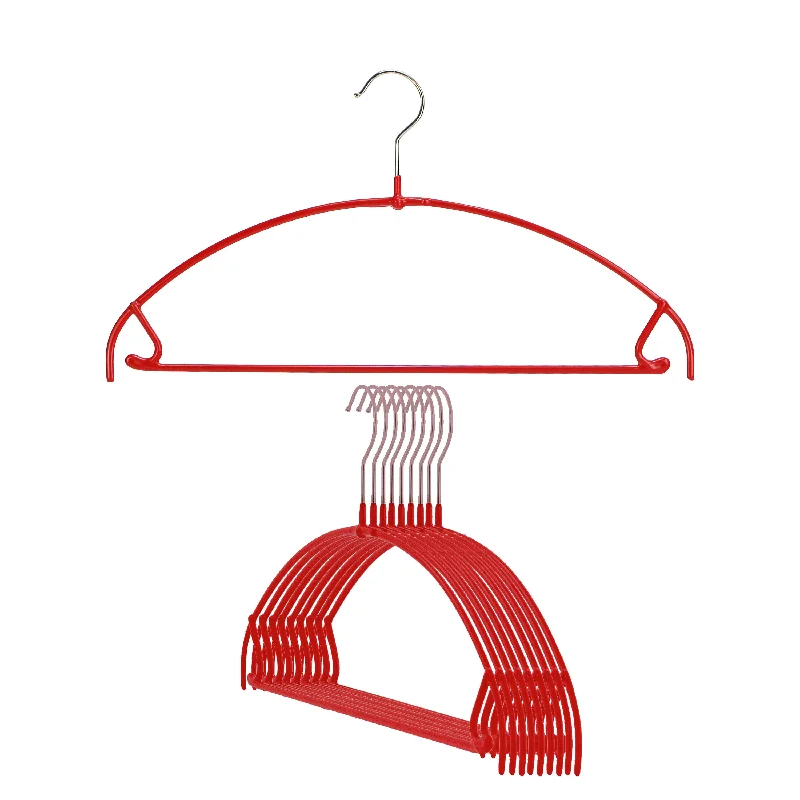Euro Ultra Thin, 42-PTU, Pant Bar/Skirt Hook Hanger, New Red Comfy Athletic Pants