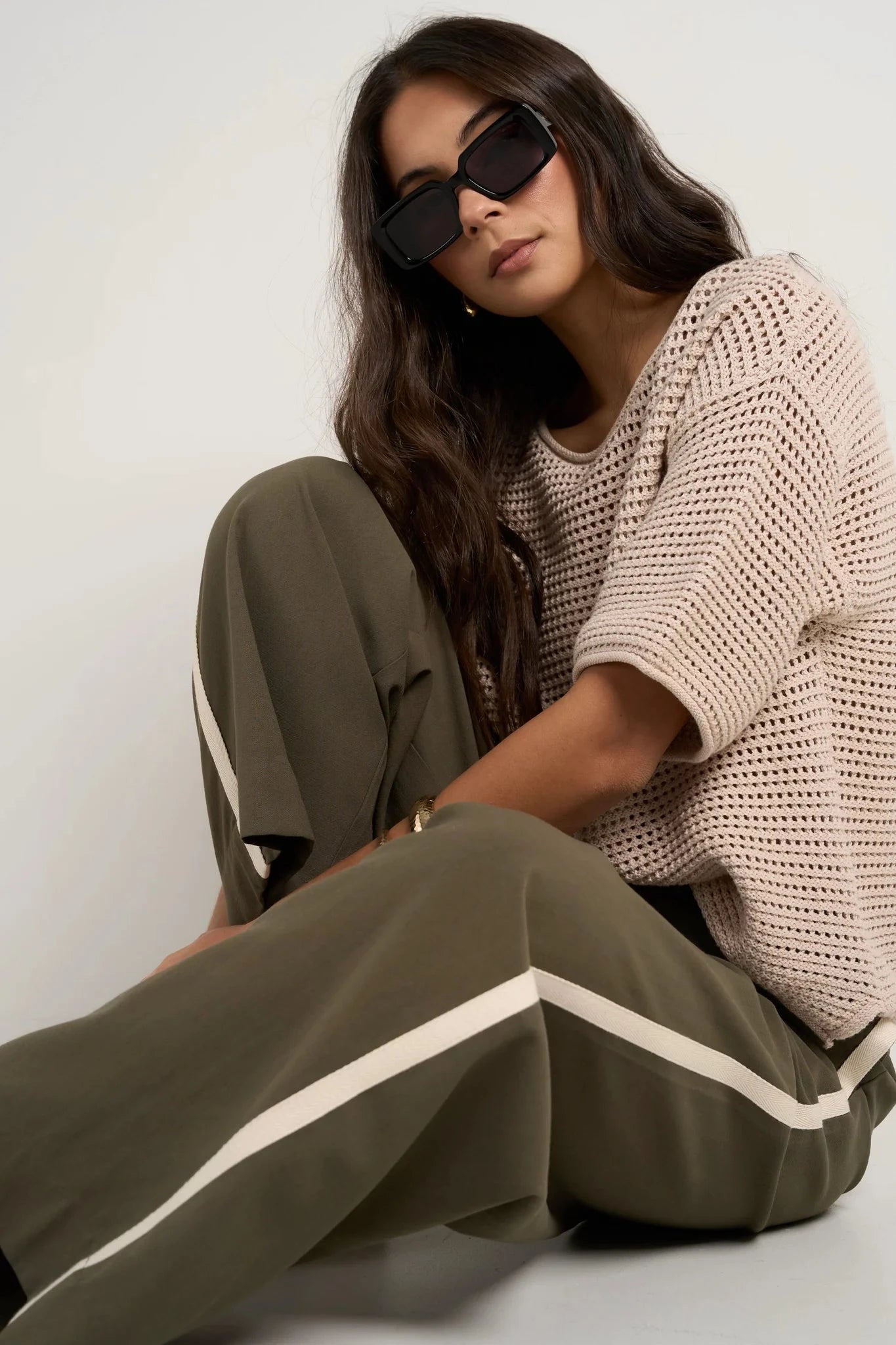 Stories Be Told | Townie Pant | Olive Comfy Zip-Up Pants