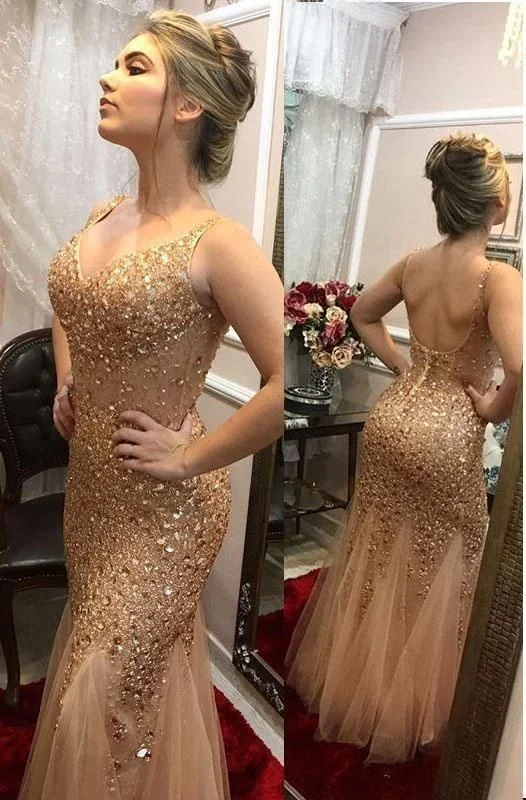 Sexy Long Prom Dress with Beading, Popular Sweet 16 Dress ,Fashion Wedding Party Dress  C1000 Tunics Fashionable trendy
