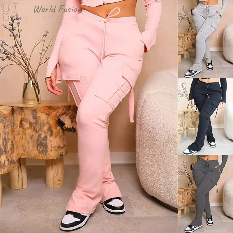 Stylish Cargo Pants for Women Slim Fit Casual Pants