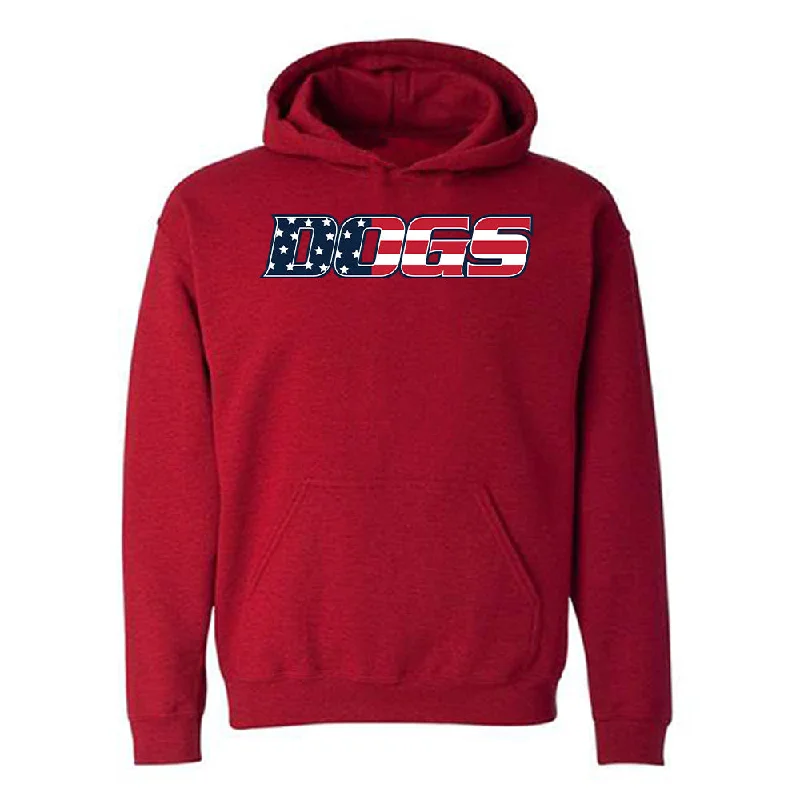 Samford - NCAA Women's Track & Field : Rashni Walker - Hooded Sweatshirt Hoodie with Embroidery Detailed Premium