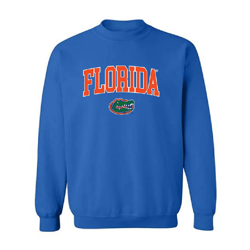 Florida - NCAA Women's Track & Field : Gracelyn Leiseth - Generic Shersey Crewneck Sweatshirt Hoodie with Ribbed Cuffs Snug Fit Comfort