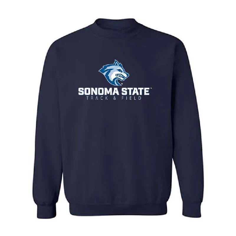 SSU - NCAA Women's Track & Field : Jada Turner - Crewneck Sweatshirt Hoodie with Button Classic Timeless