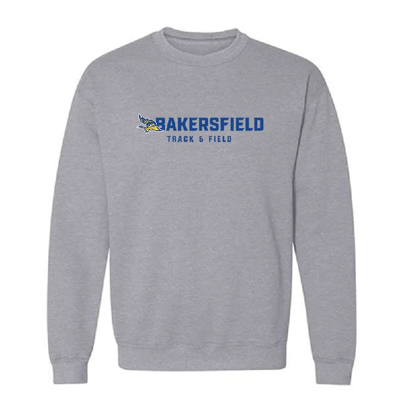 CSU Bakersfield - NCAA Women's Track & Field : Makiah Parker - Classic Shersey Crewneck Sweatshirt Hoodie with Camouflage Military Edgy