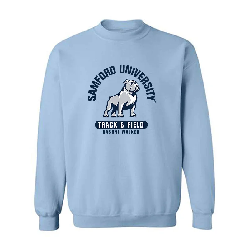 Samford - NCAA Women's Track & Field : Rashni Walker - Classic Fashion Shersey Crewneck Sweatshirt Hoodie with Hood Adjustable Protection