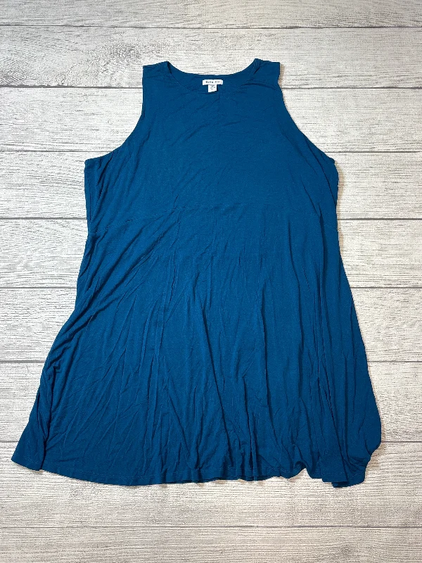 Dress Casual Short By Athleta In Blue, Size: 3x Tunics Floral girly